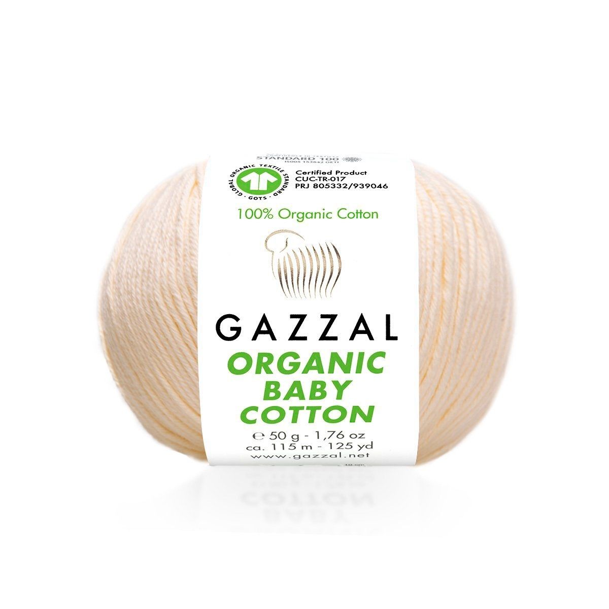Organic Baby Cotton Popcorn Kazak Kit 439 - 46-48 BEDEN