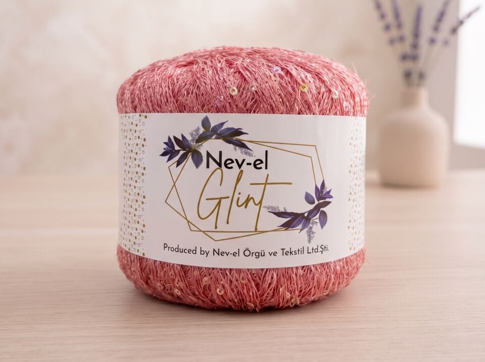 Nevel Glint Pullu Örgü İpi