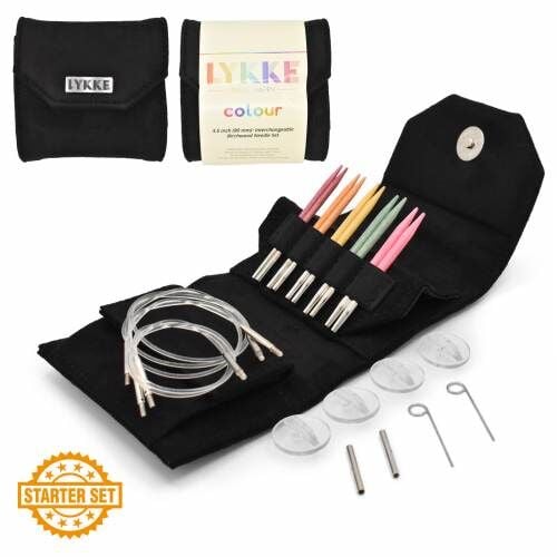 Lykke Colour Starter Şiş Seti - Kısa 9cm