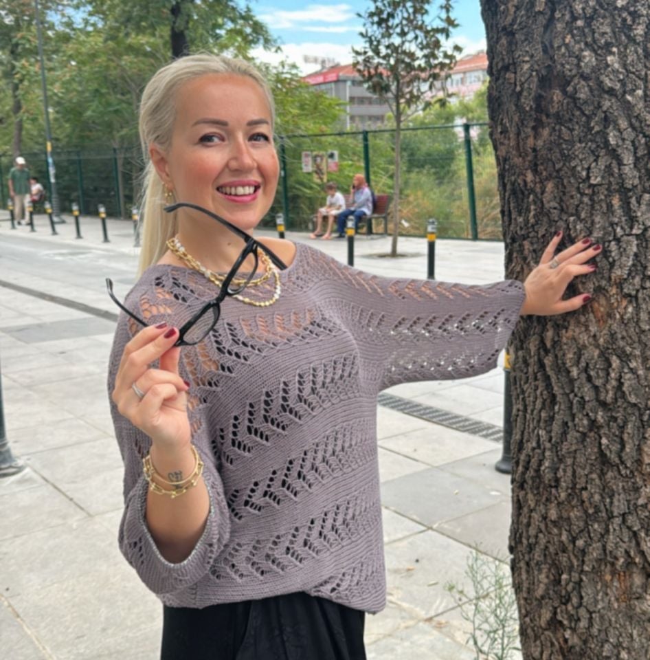 Bamora Chic Harmony Bluz | %100 Bambu İplikten