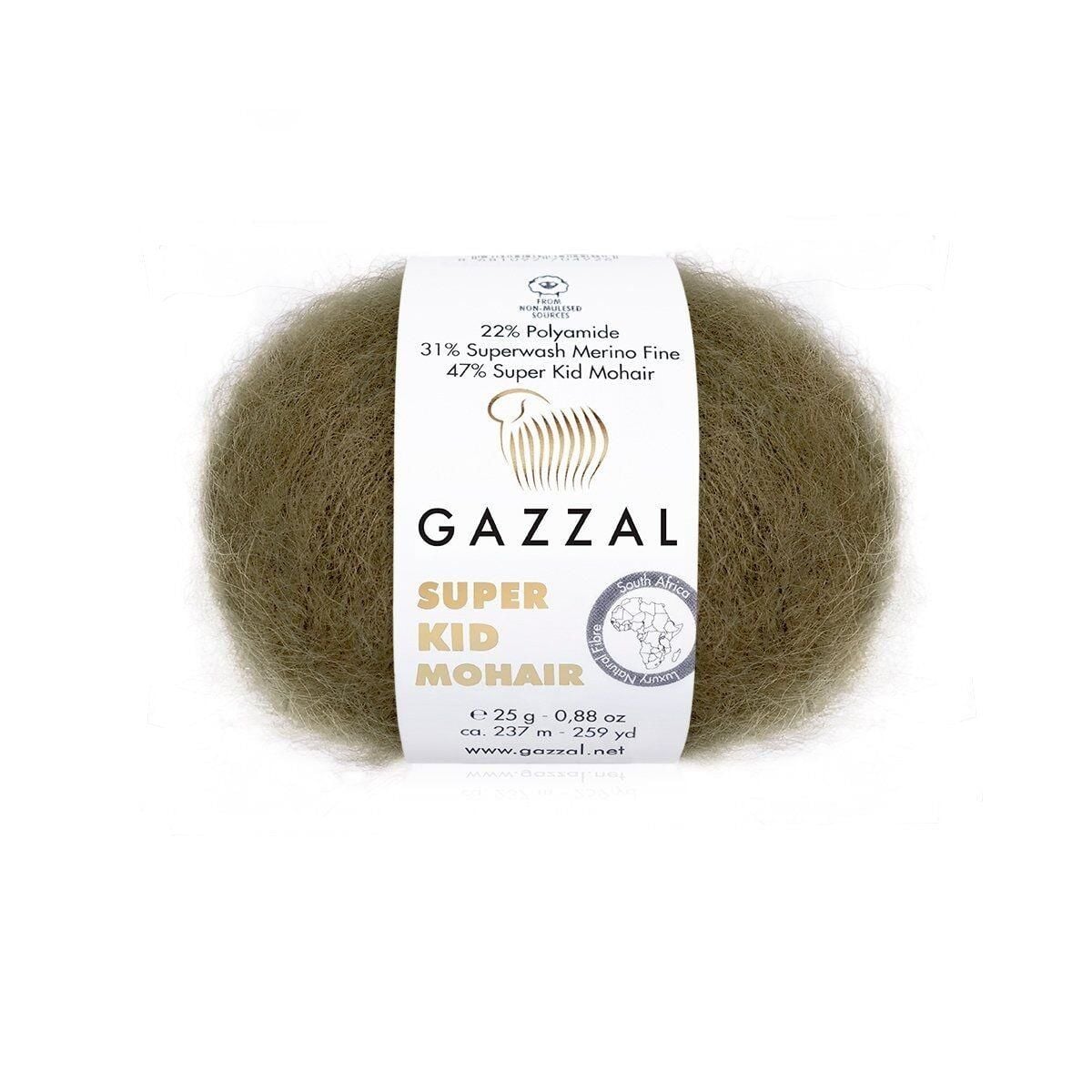 Gazzal Super Kid Mohair El Örgü İpi 64403