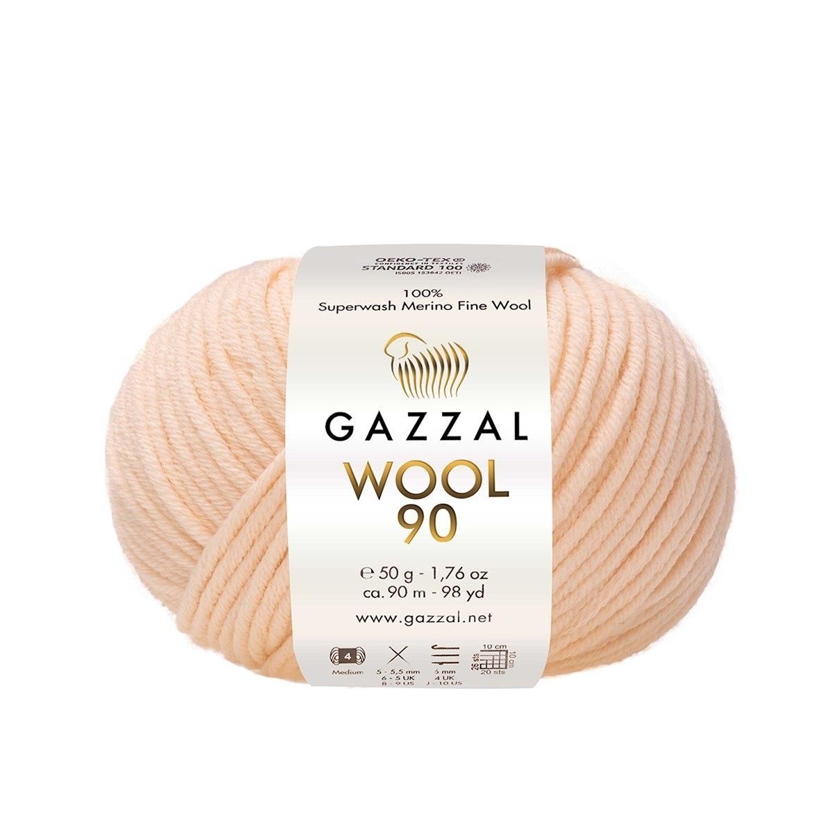 Gazzal Wool 90 El Örgü İpi 3651