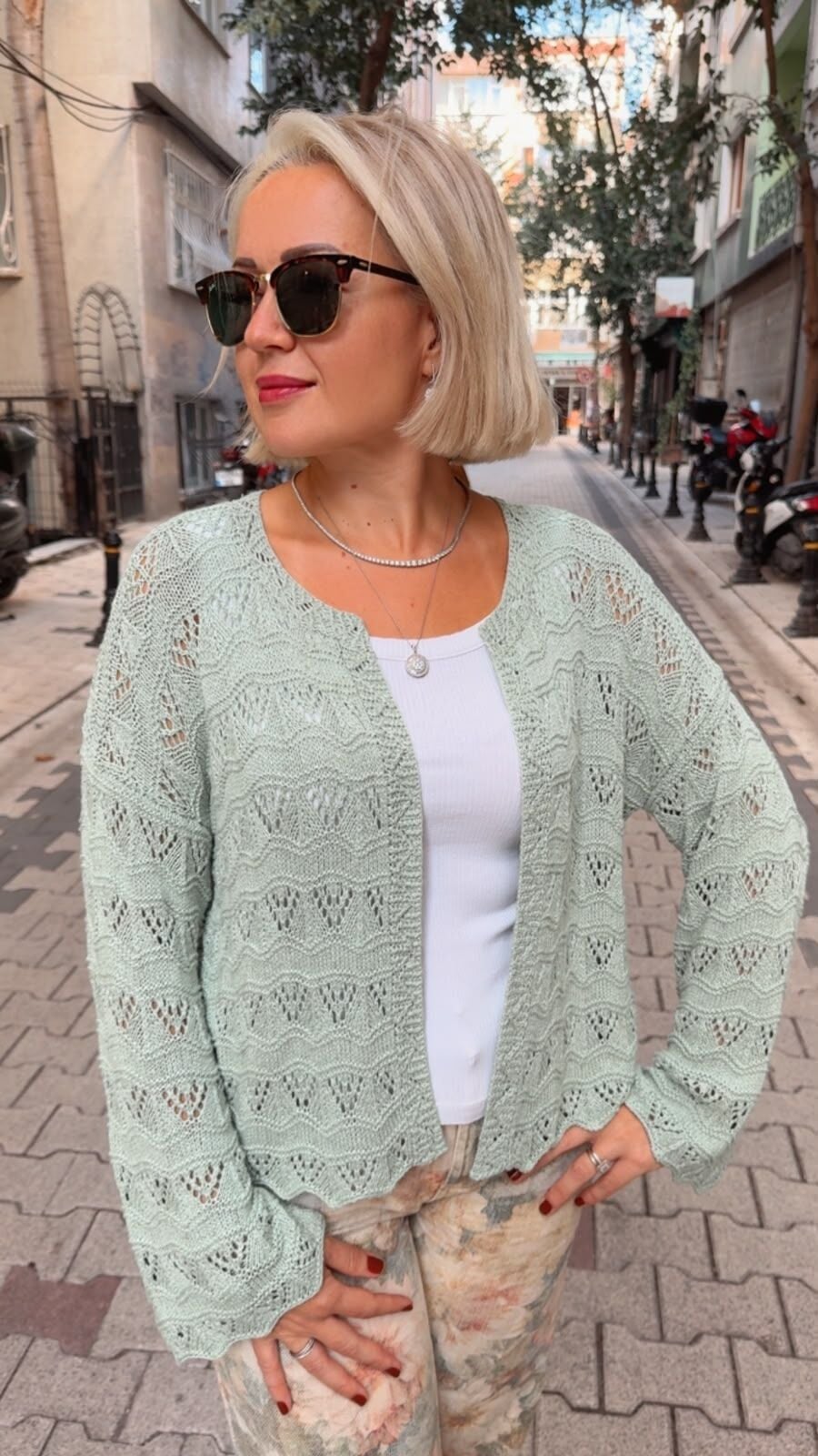 Sage Garden Örgü Hırka Kiti