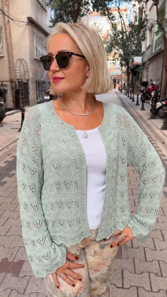 Sage Garden Örgü Hırka Kiti