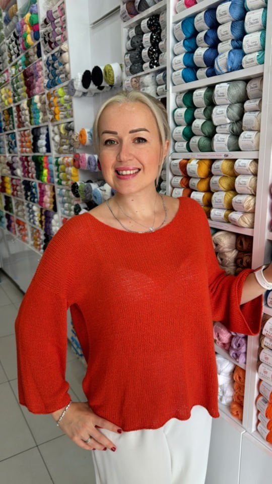 Lenora Tual Örgü Bluz Kiti