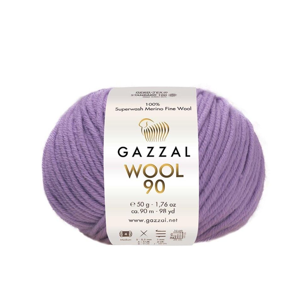Gazzal Wool 90 El Örgü İpi 3672