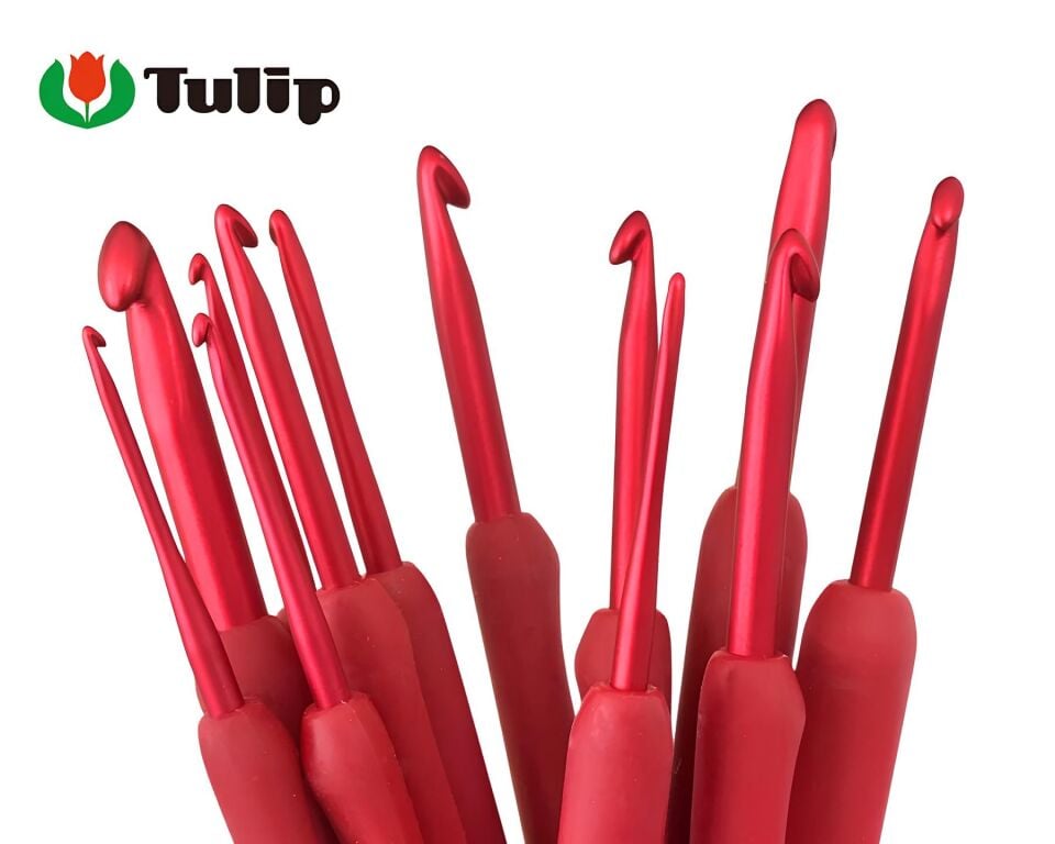 Tulip Etimo Red Ergonomik Saplı Tığ