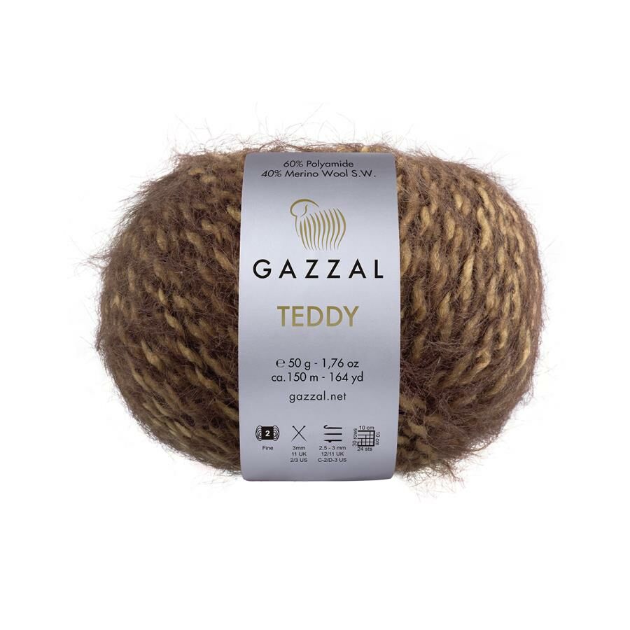Gazzal Teddy El Örgü İpleri 6541